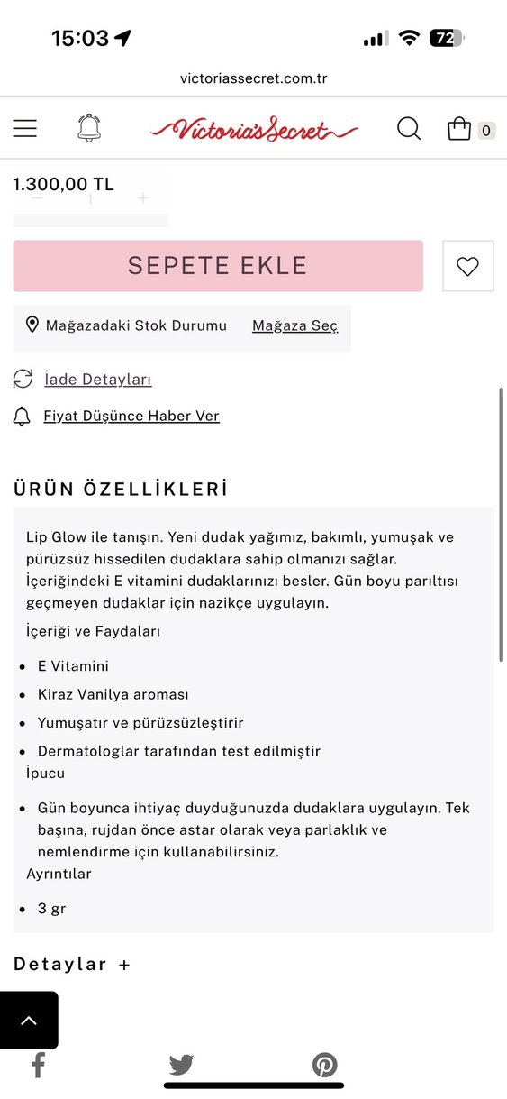 Victoria's Secret Parlak i Lip Gloss - Görsel 5