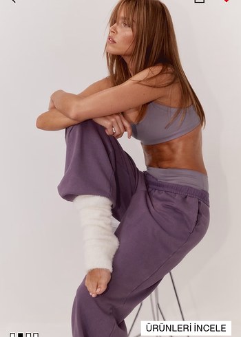 Mor Rahat Kesim Kadın sporcu sütyeni - Görsel 2