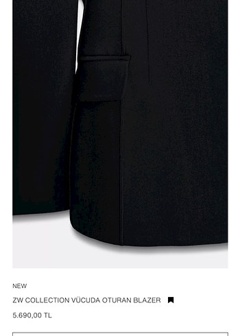 Siyah Kadın Blazer - Görsel 6