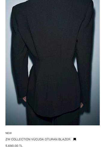Siyah Kadın Blazer - Görsel 4