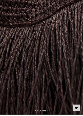 Püsküllü Kahverengi Bohem Kadın Portföy Çanta - Görsel 3