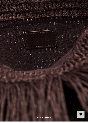 Püsküllü Kahverengi Bohem Kadın Portföy Çanta - Görsel 6