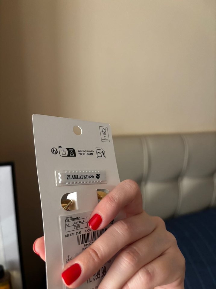 mango gold Küpe - Görsel 3