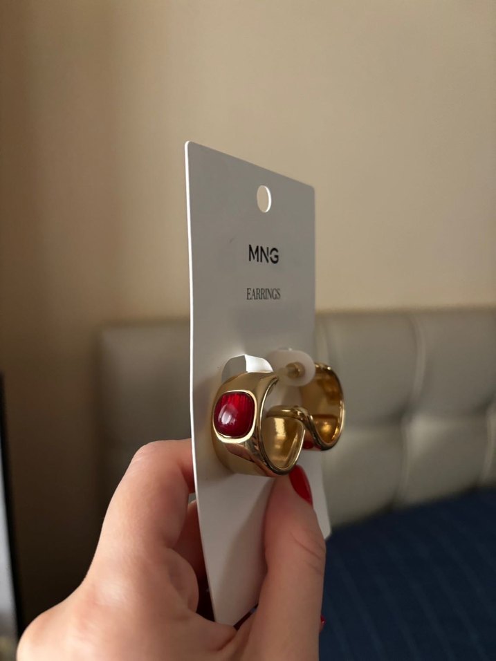 mango gold Küpe - Görsel 2