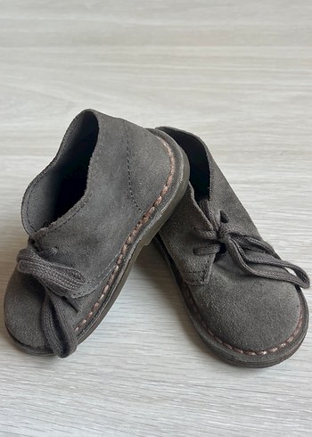 Gri süet unisex 22 no ayakkabı botie