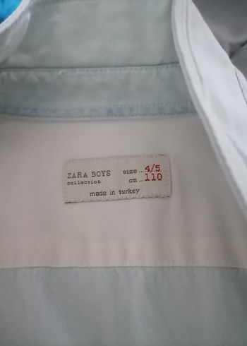 Erkek Çocuk Beyaz Keten Gömlek - Görsel 2