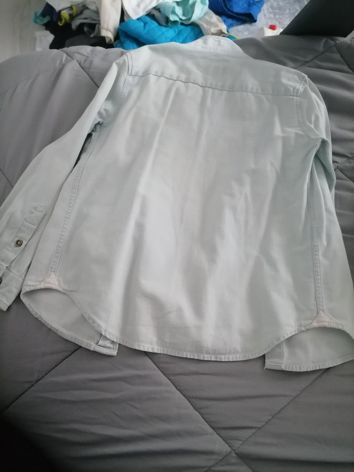 Erkek Çocuk Beyaz Keten Gömlek - Görsel 3