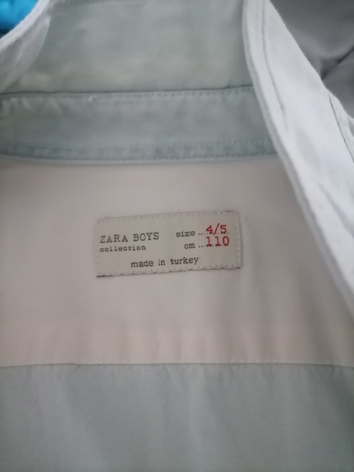 Erkek Çocuk Beyaz Keten Gömlek - Görsel 2