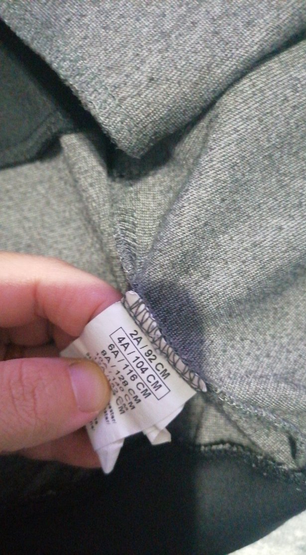 Gri Kapüşonlu Fermuarlı Erkek Çocuk Ceketi - Görsel 3