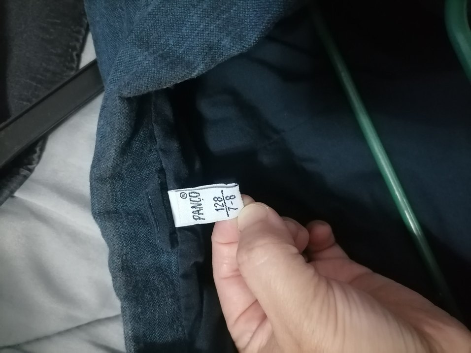 Erkek Çocuk Düğmeli Denim Ceket - Görsel 3