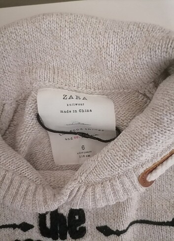 Zara çocuk kazak 
