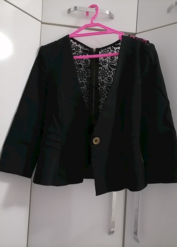 Zara Sikligin Simgesi Siyah Tek Dugmeli Blazer