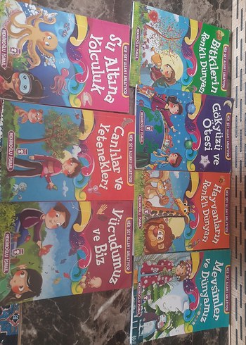 Çocuklar için 7Kitaplık Eğitim Seti - Görsel 2