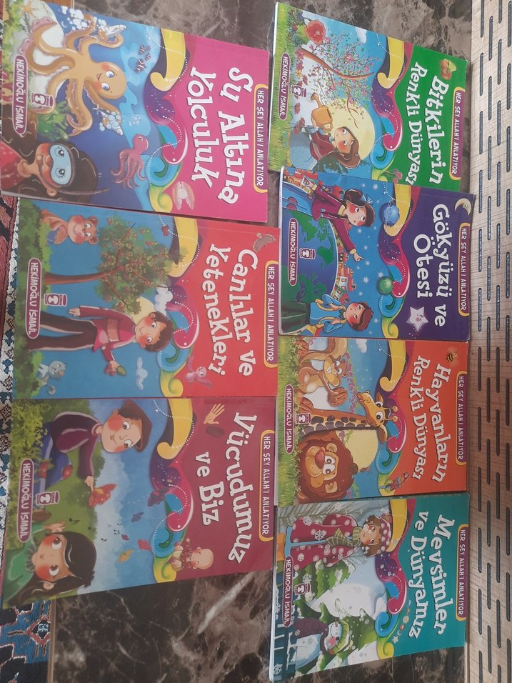 Çocuklar için 7Kitaplık Eğitim Seti - Görsel 2