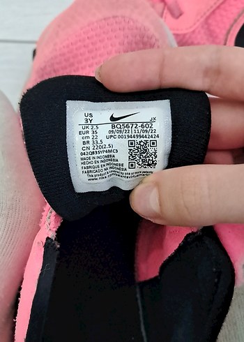 Pembe Kız Çocuk Spor Ayakkabı nike - Görsel 5