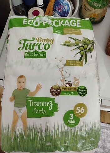 3 Beden: 4-9 kg Beden Bebek bezi