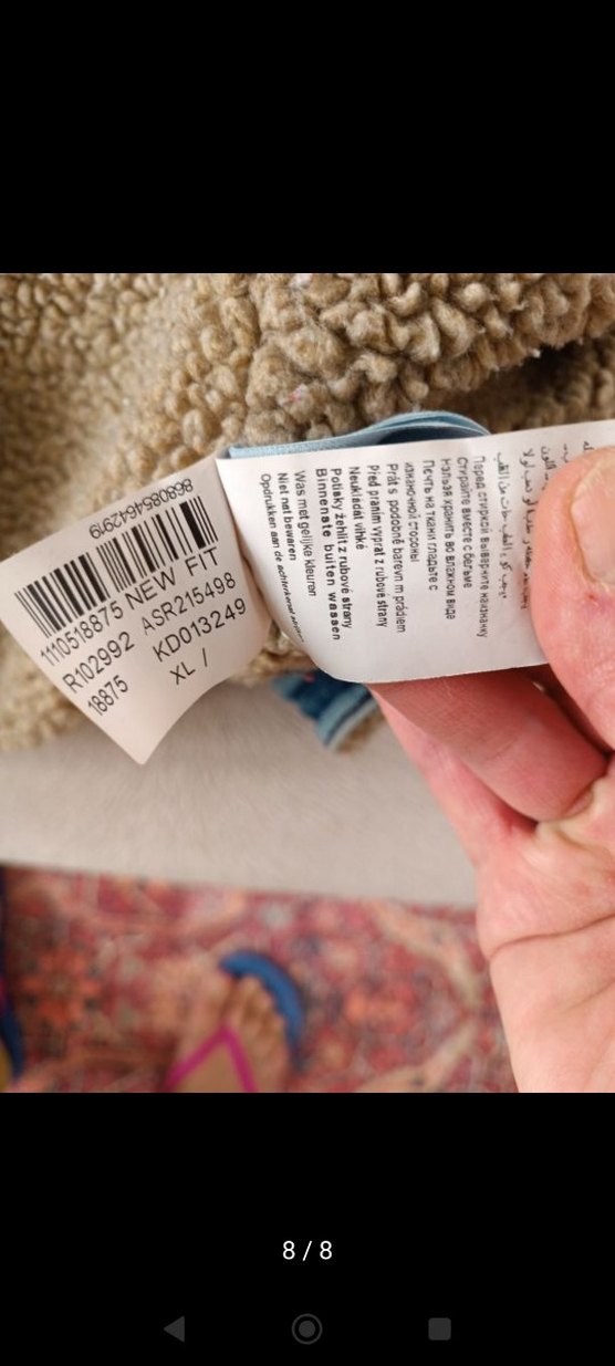 Düğmeli Kadın Mavi Denim Ceket - Görsel 5