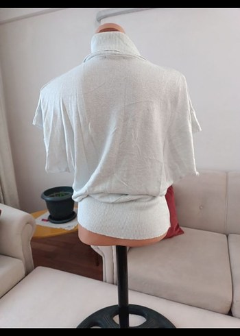 hafif simli süveter - Görsel 7