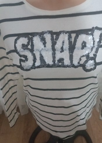 Kızlar için Uzun Kollu pamuklu  Tişört - Görsel 2