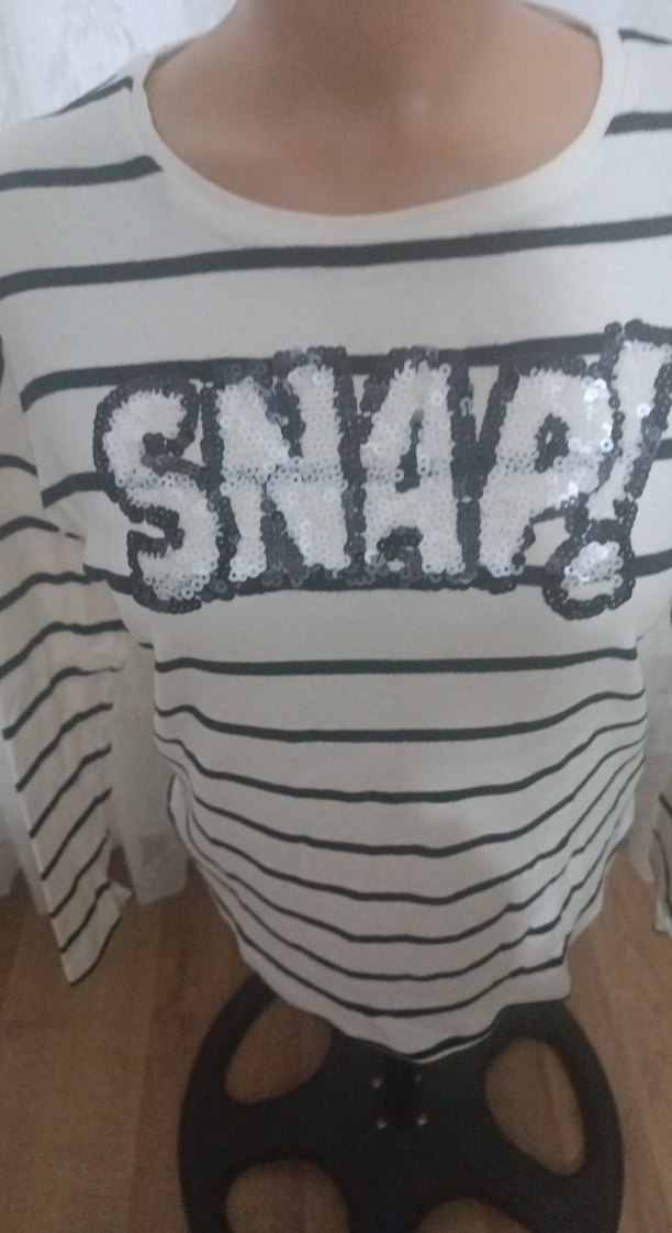 Kızlar için Uzun Kollu pamuklu  Tişört - Görsel 2