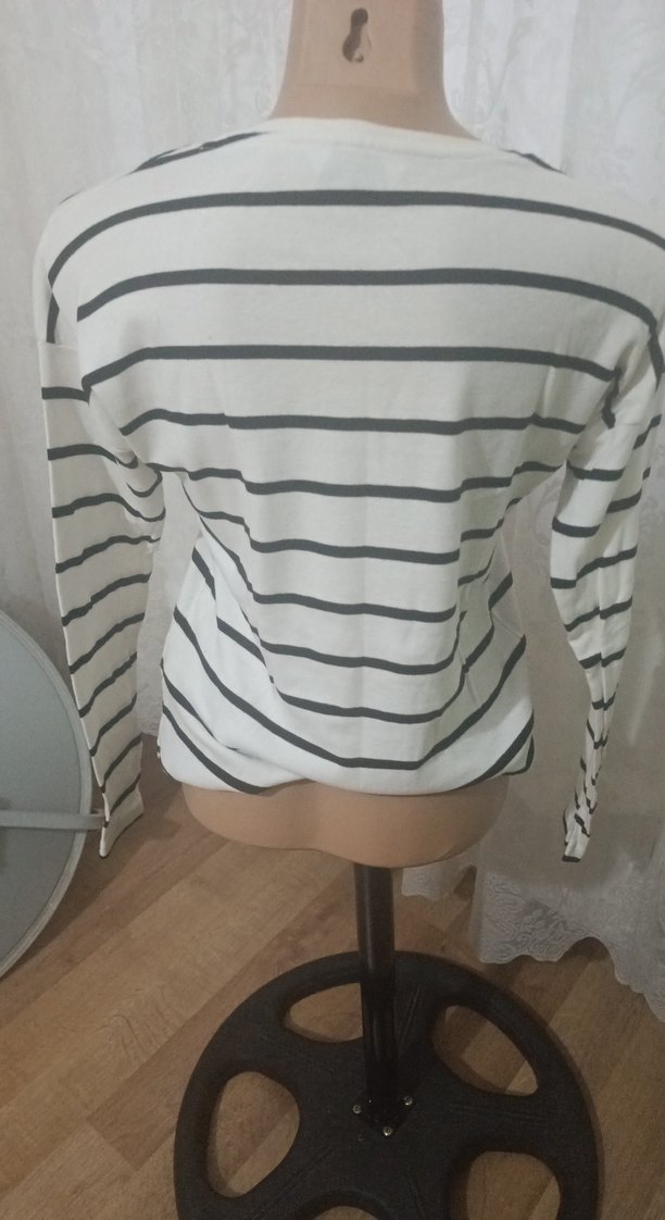 Kızlar için Uzun Kollu pamuklu  Tişört - Görsel 4