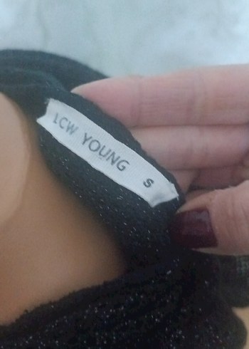 Siyah Örgü Kapüşonlu Kadın Ceket - Görsel 4