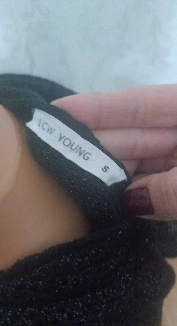 Siyah Örgü Kapüşonlu Kadın Ceket - Görsel 4