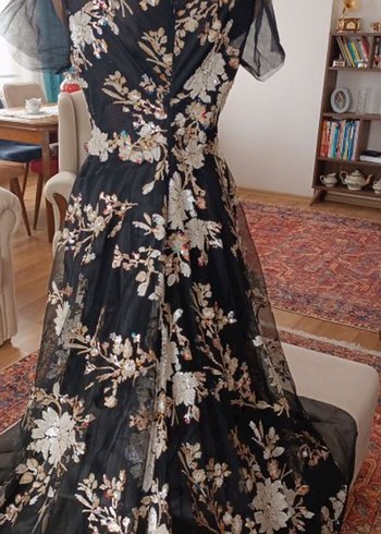 islemeli gece elbisesi - Görsel 8