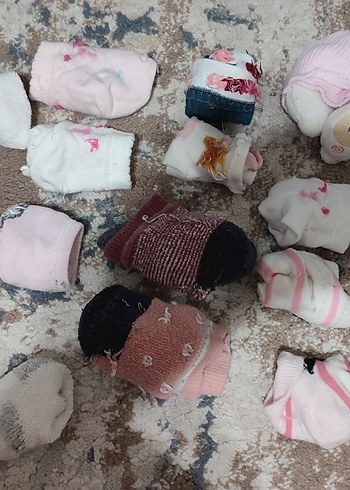 Kız Çocukları İçin Pastel Pembe Tek Renk Çorap