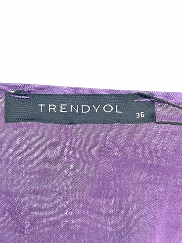 36 Beden mor Renk Trendyol & Milla Mini Üst %70 İndirimli.