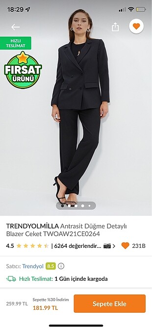 Trendyolmilla blazer ceket