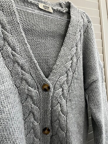 gri hırka - Görsel 4