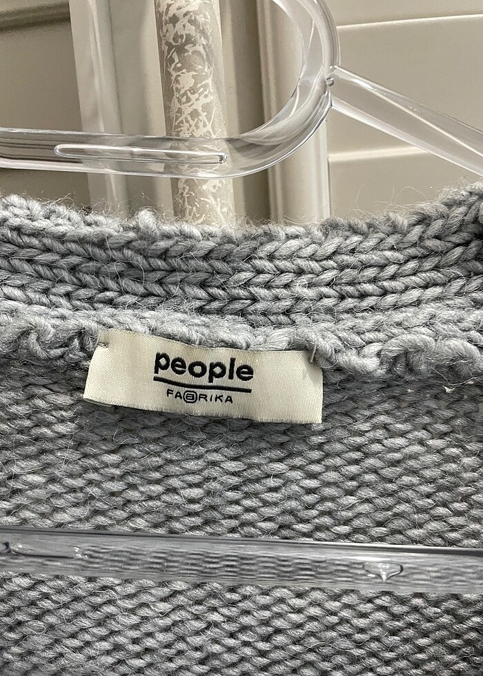 gri hırka - Görsel 5