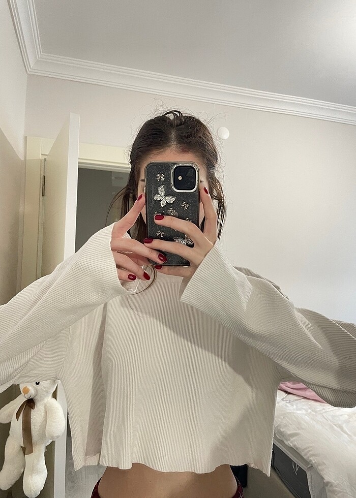 mavi kazak - Görsel 3