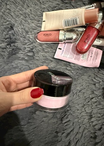 Sıcak Pembe Transparan Pudra - Görsel 2