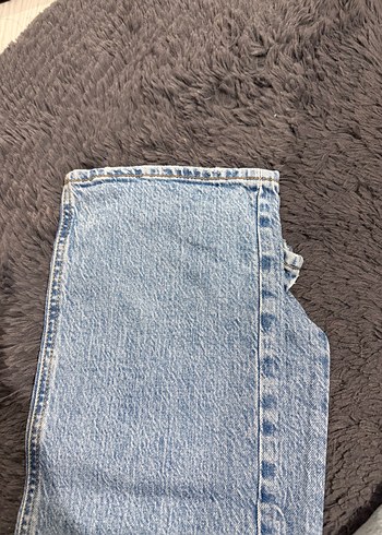 Düz Kesim Midi Kadın Kot Pantolon - Görsel 4