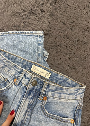 Düz Kesim Midi Kadın Kot Pantolon - Görsel 3