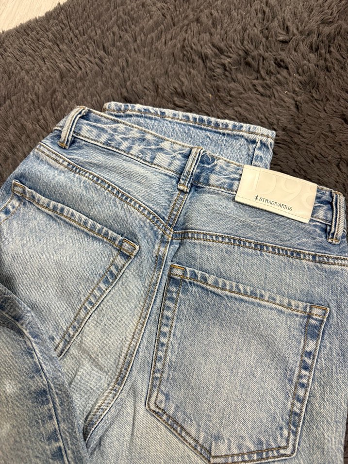 Düz Kesim Midi Kadın Kot Pantolon - Görsel 2