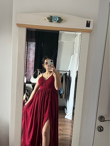 Diğer Bordo abiye