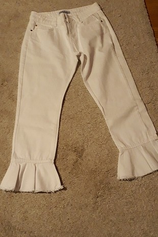 beyaz pantalon 