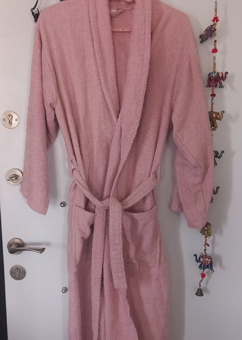 Pembe Bohem Tarzı Bornoz