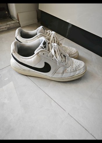 Beyaz Nike Spor Ayakkabı - Görsel 6