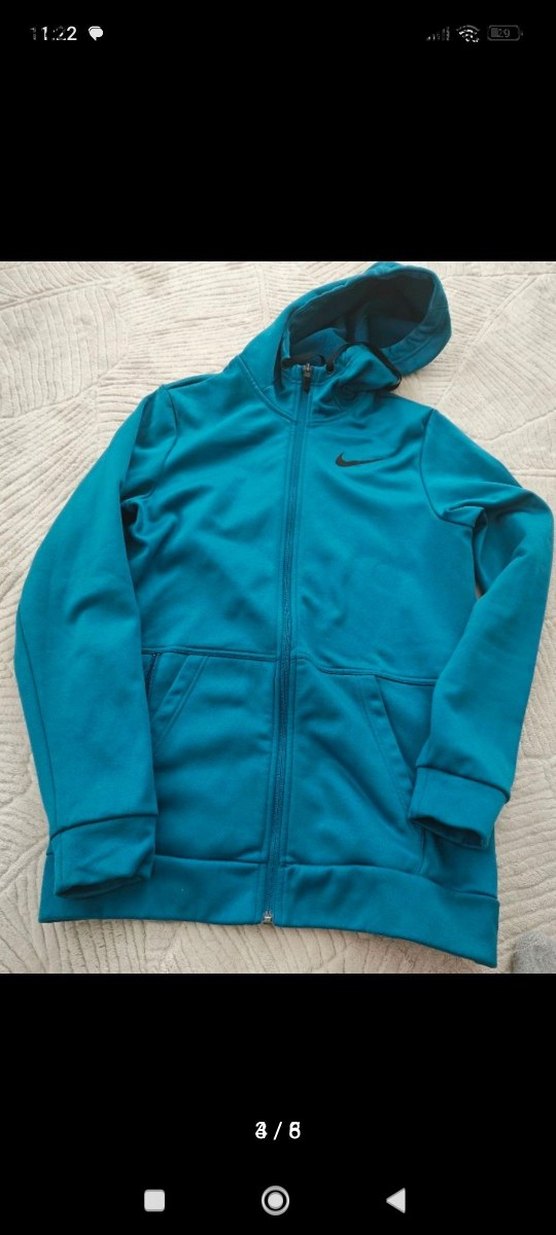 Nike Erkek Fermuarlı Yüksek Yakalı Sweatshirt - Görsel 4