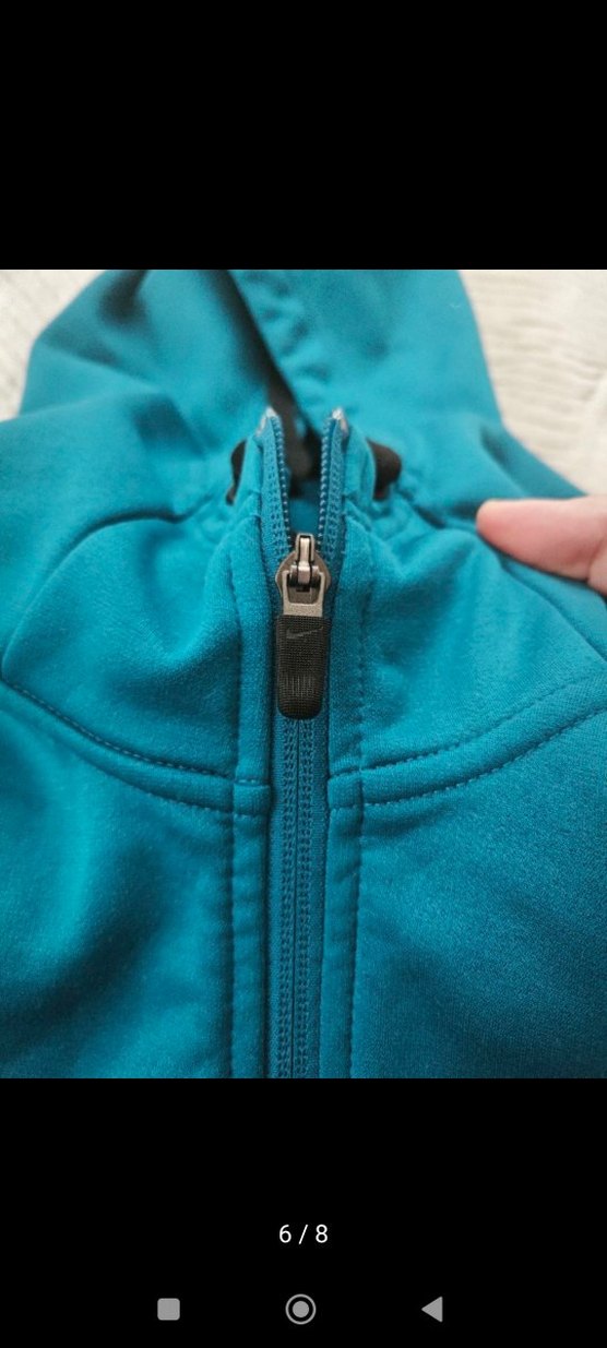 Nike Erkek Fermuarlı Yüksek Yakalı Sweatshirt - Görsel 5