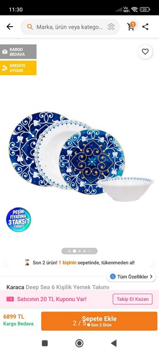 Karaca Yemek Takımı - Görsel 2