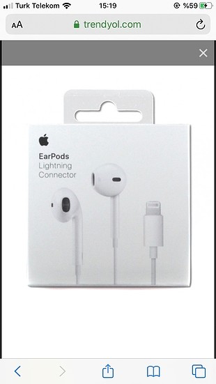 İphone kulaklığı