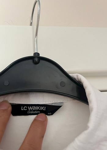 LC Waikiki Beyaz Keten Uzun Kollu Gömlek