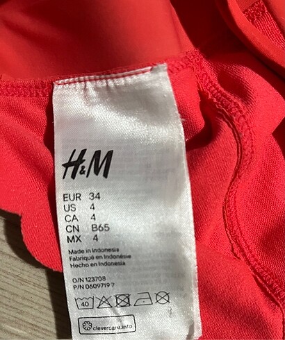 xs Beden H&M bikini üstü