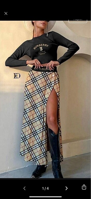 Burberry harika ikili takım