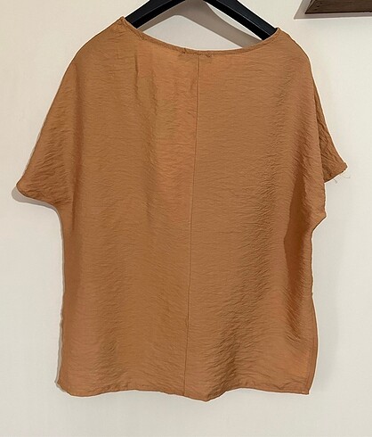l Beden camel Renk Vintage bluz